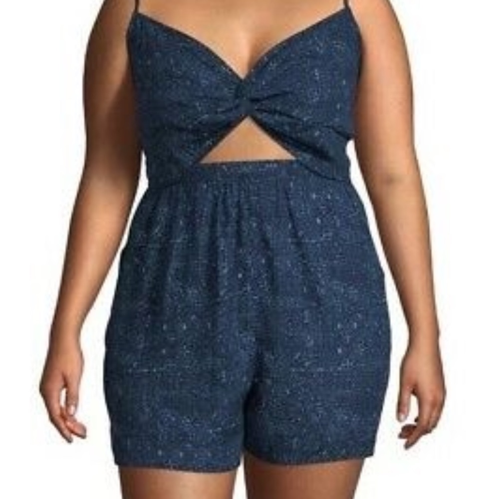 Arizona Sleeveless Romper-Juniors